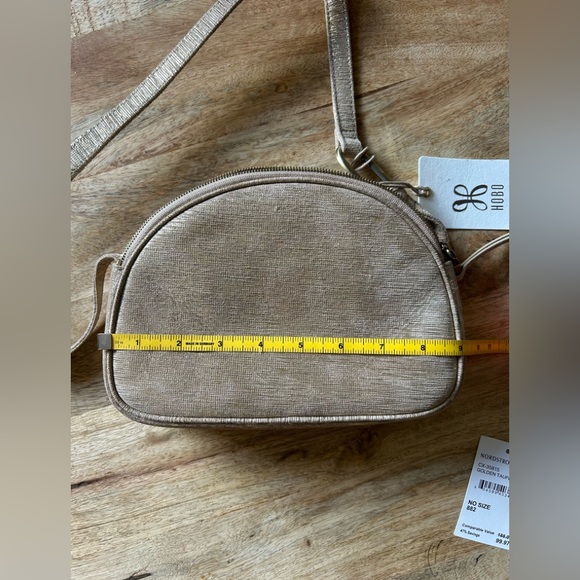 HOBO Reach Crossbody in Golden Taupe, small, functional, sold out everywhere. - Picture 7 of 10